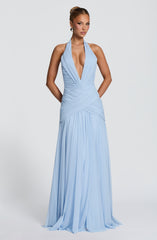 Cleo Maxi Dress - Glacier Blue