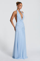 Cleo Maxi Dress - Glacier Blue