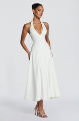 Hayden Midi Dress - Ivory