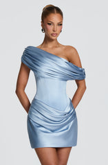 Ella Mini Dress - Glacier Blue