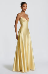Asterin Maxi Dress - Lemon