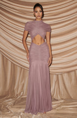 Jaya Maxi Dress - Dusty Rose