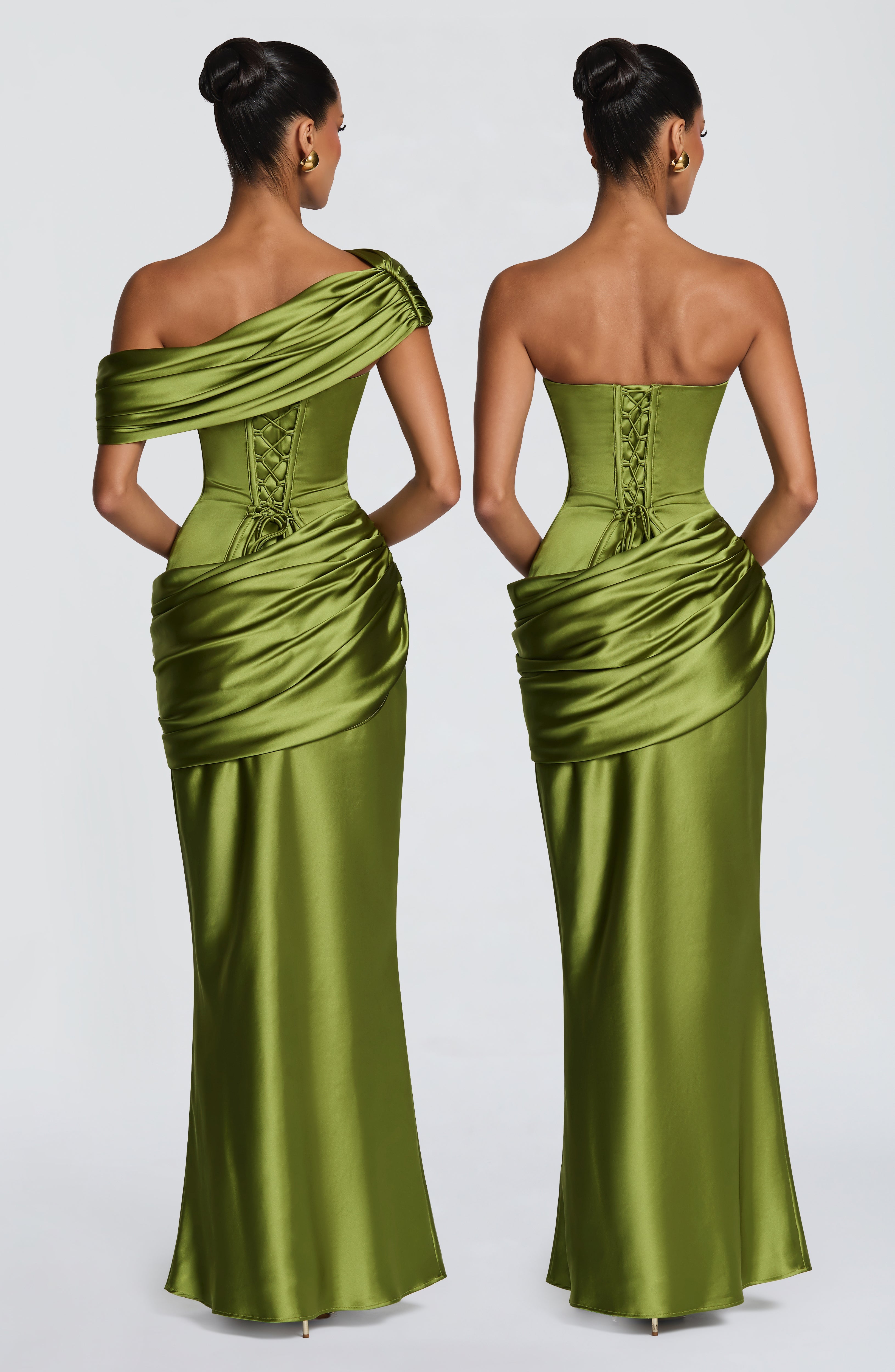 Ella Maxi Dress - Olive