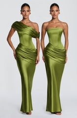 Ella Maxi Dress - Olive