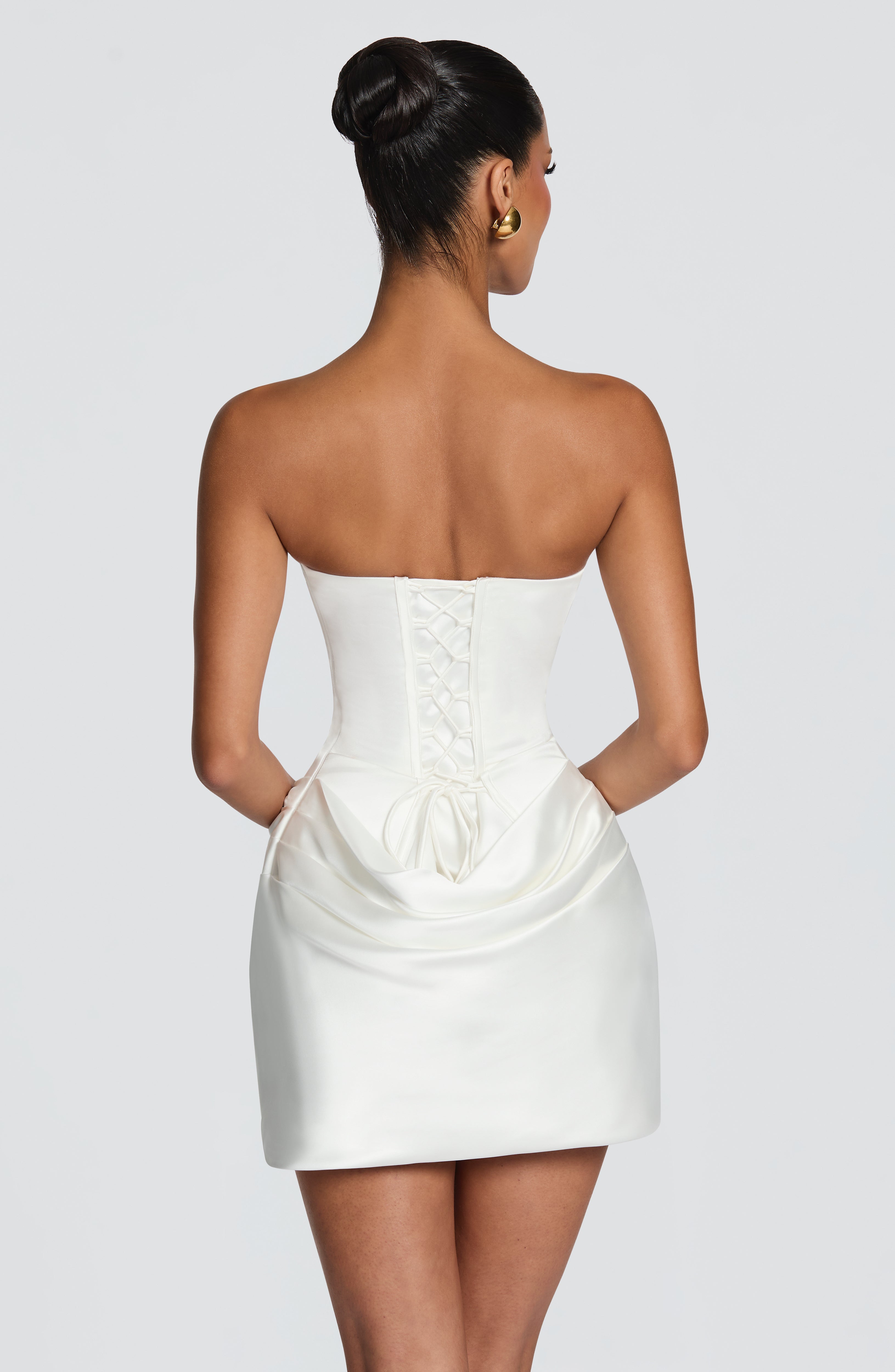 Ella Mini Dress - Ivory