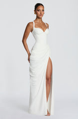 Elara Maxi Dress - Ivory