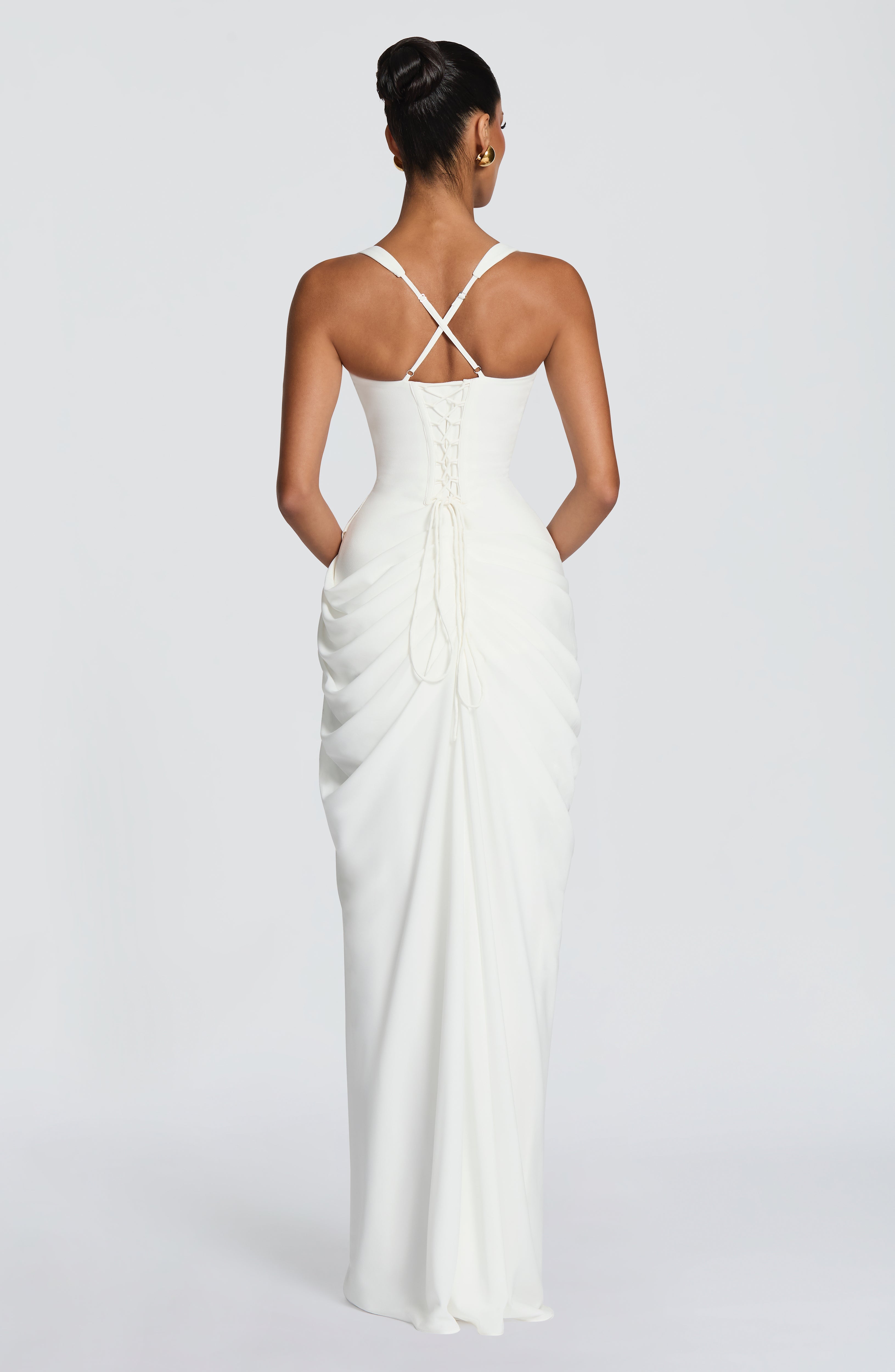 Elara Maxi Dress - Ivory