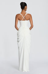 Elara Maxi Dress - Ivory