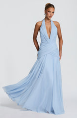 Cleo Maxi Dress - Glacier Blue