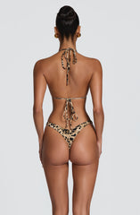 Brianna Bikini Bottom - Leopard Print