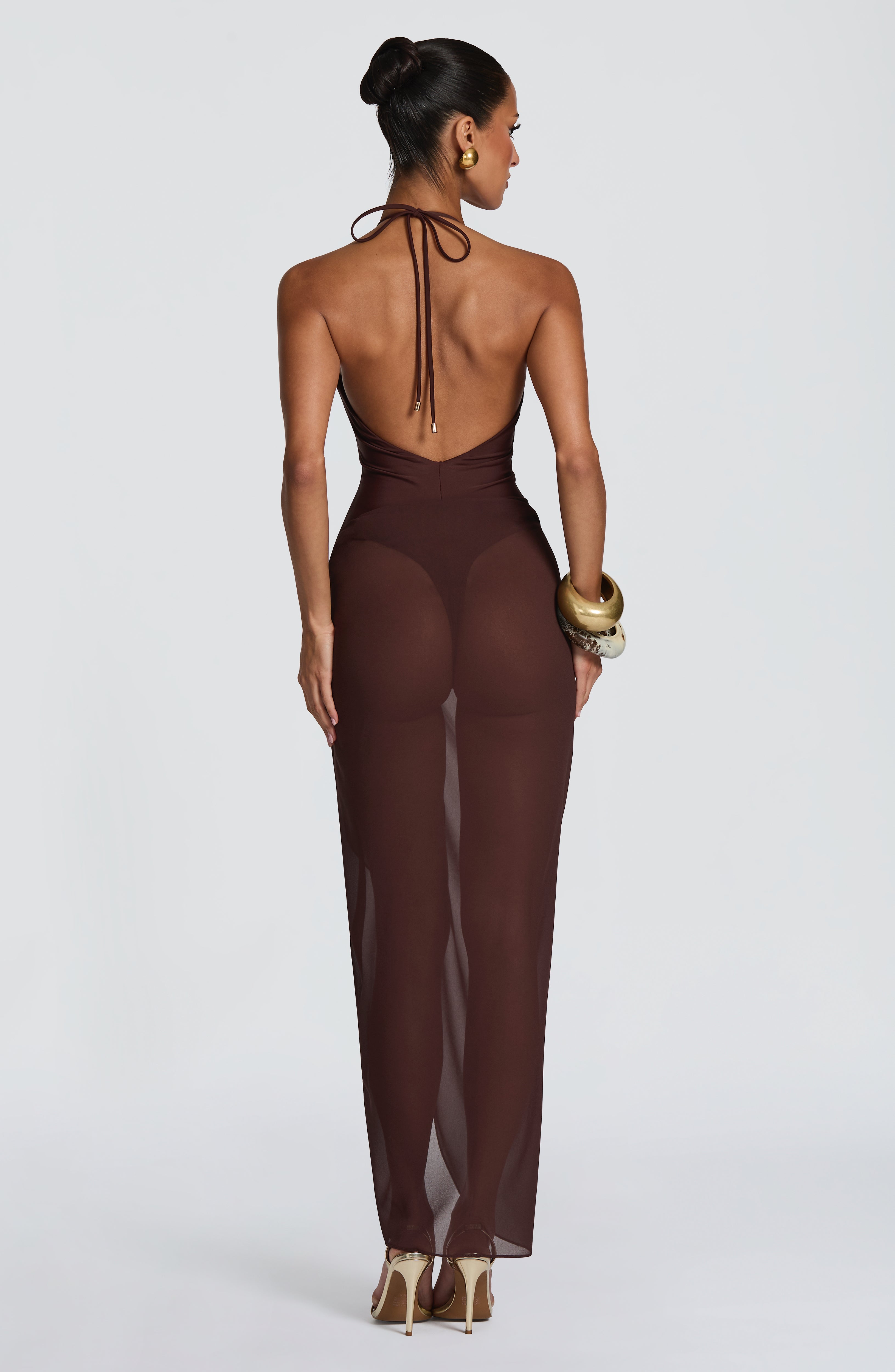 Joni Swimsuit - Plum Brown