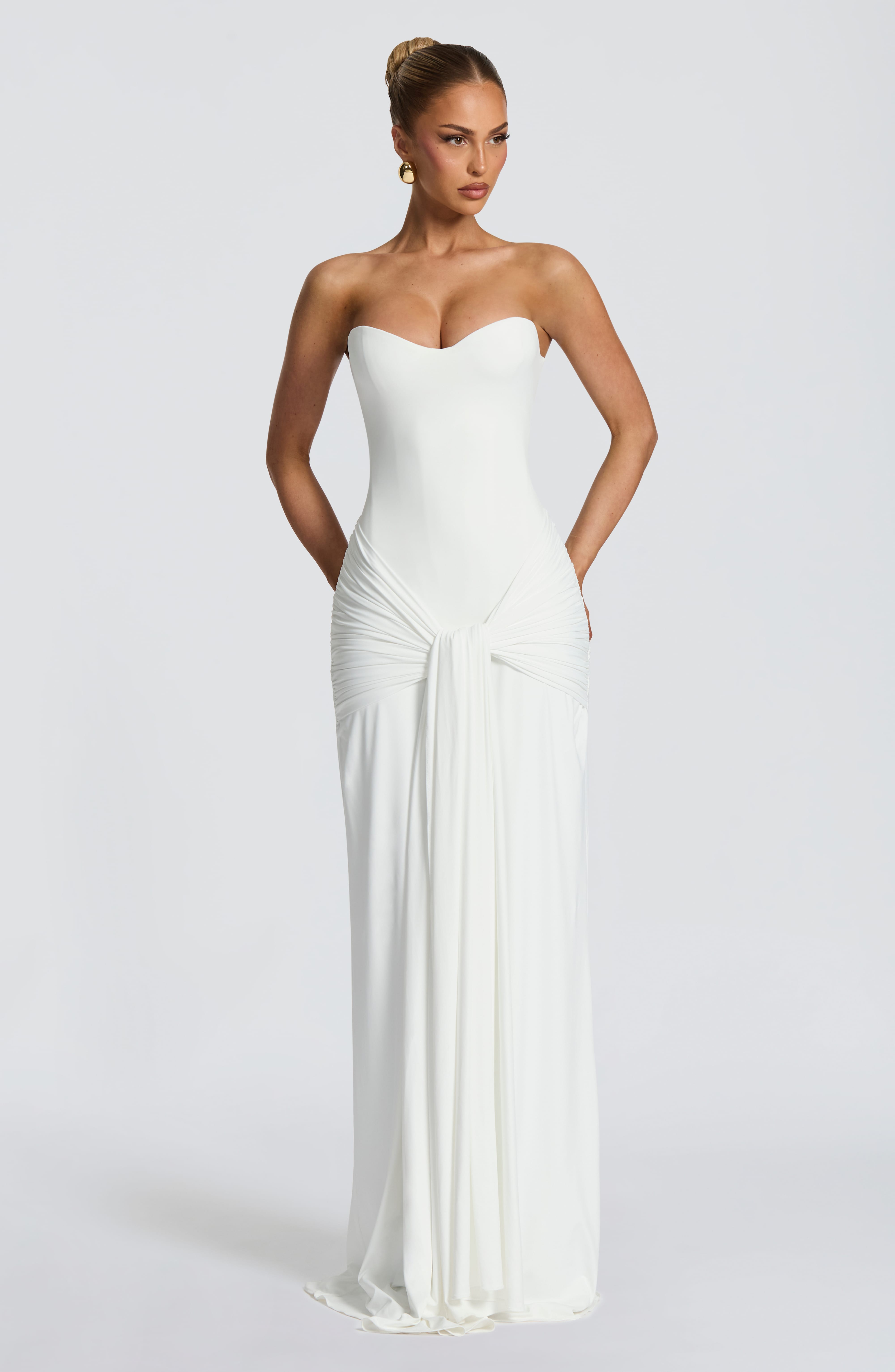Gia Maxi Dress - Ivory