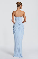 Chiara Maxi Dress - Glacier Blue