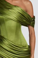 Ella Maxi Dress - Olive