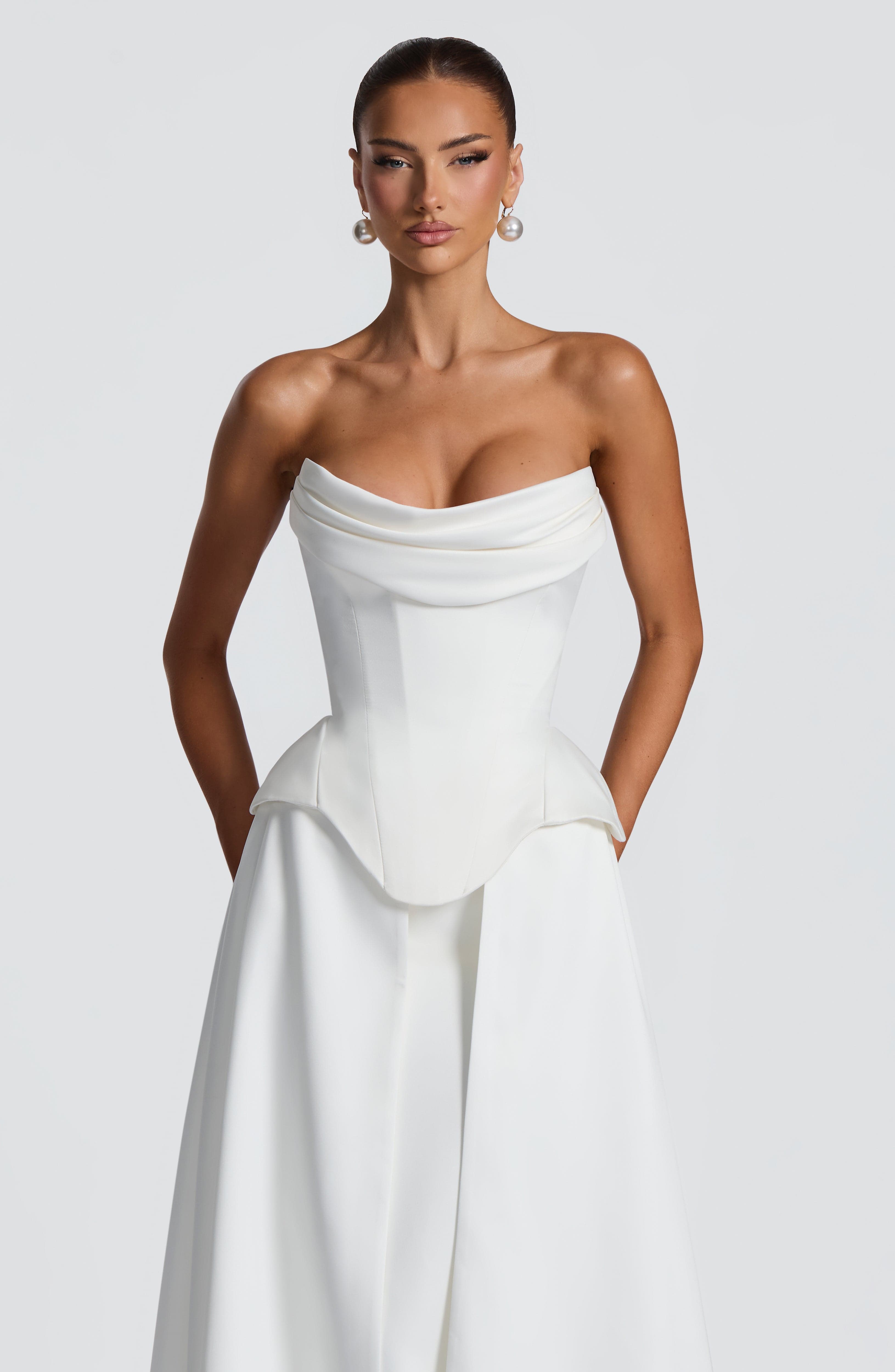 Jamila Corset - Ivory